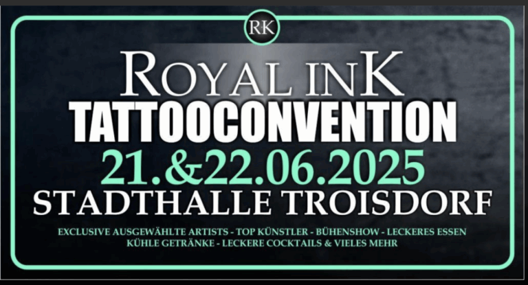 Jiangxia Zhou Skinart Atelier Emmendingen auf der Royal Ink Tattooconvention in Troisdorf